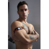 Breedwell Brassards Neo Camo Noir-Orange Neon